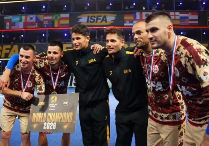 Bosna i Hercegovina je prvak svijeta: Nestvarnim preokretom u finalu stigli do zlata (VIDEO)