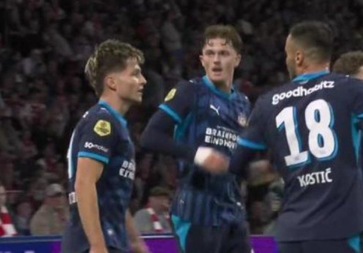 Golčina Esmira Bajraktarevića: Ušao s klupe i zabio protiv Ajaxa u derbiju!