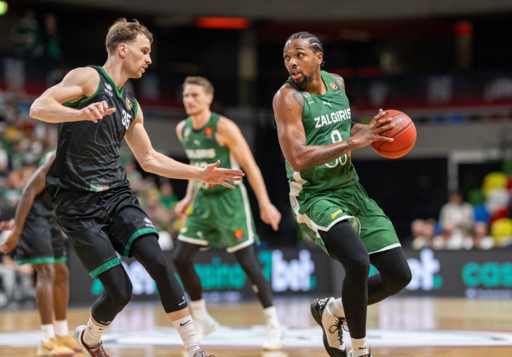 Žalgiris ubjedljiv uoči Zvezde: Braun predvodio Kaunas na startu domaće lige