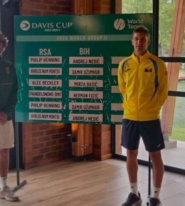 Obavljen žrijeb parova za Davis Cup meč između Južnoafričke Republike i Bosne i Hercegovine