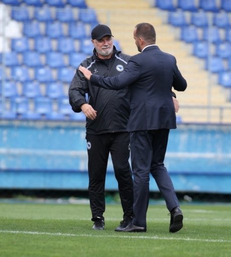 Zeljković posjetio Zmajeve na Grbavici pred utakmice Lige nacija
