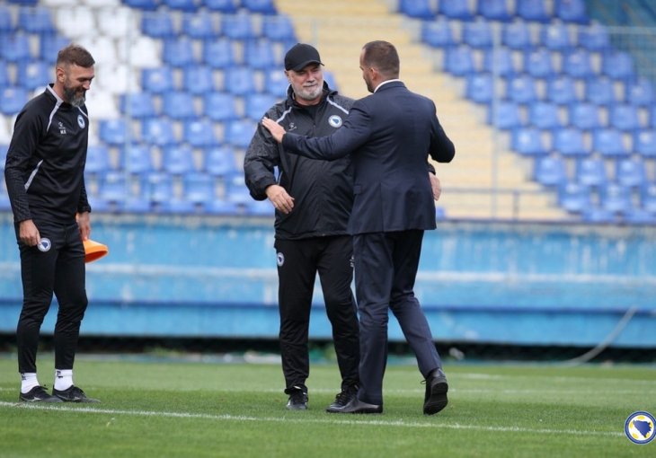 Zeljković posjetio Zmajeve na Grbavici pred utakmice Lige nacija