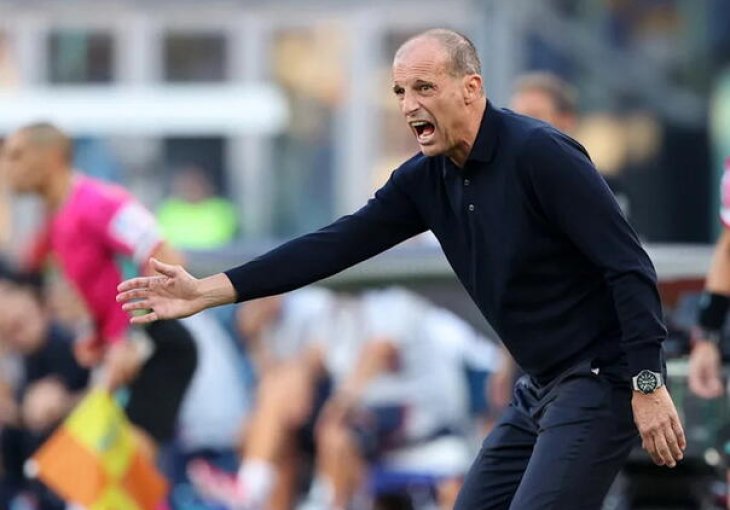 Haos nakon utakmice: Allegri urlao na igrače i bijes iskalio na zidu