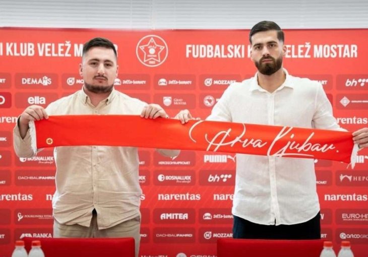 Velež doveo novo pojačanje: Bivši fudbaler Sarajeva stigao u Mostar