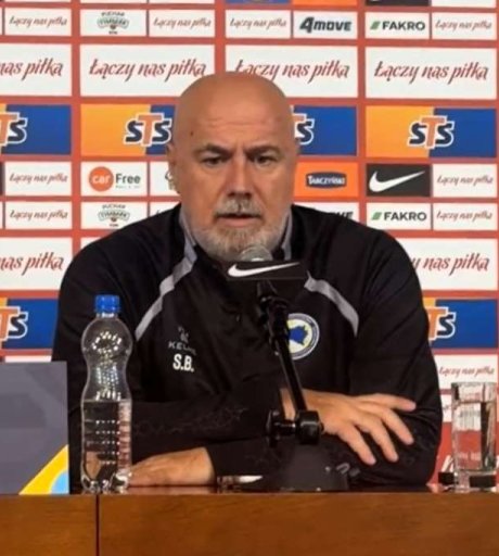 Barbarez: Respektujemo protivnika, ali želimo iskoristiti šanse koje dobijemo