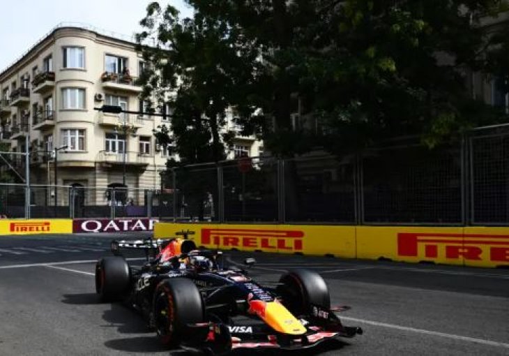 Verstappen zaustavio Mercedesov niz na posljednjem treningu u Bakuu