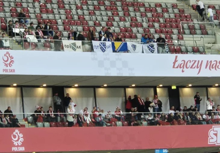 UEFA ih nije zaustavila: Zmajevi u Varšavi ipak imaju veliku podršku s tribina