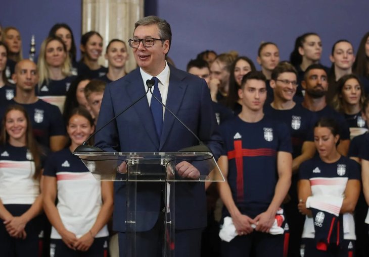 Vučić primio šampione, reakcija djevojke iz Bosne i Hercegovine govori sve