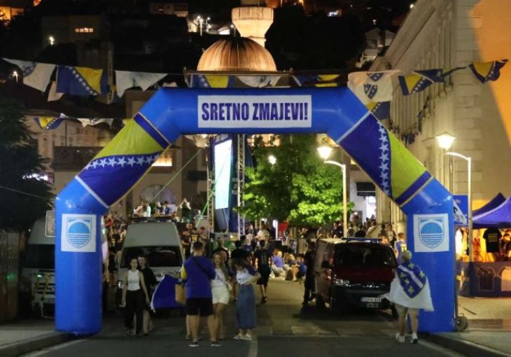 Fan zone za oproštaj Edina Džeke večeras u Zenici, Zavidovićima i Maglaju