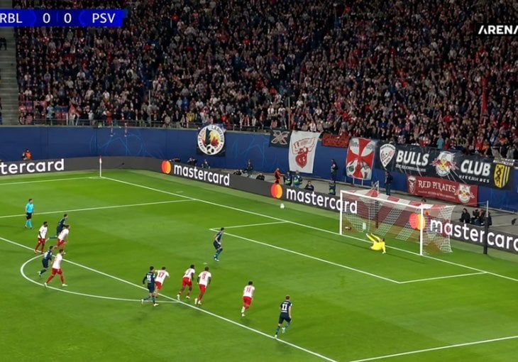 Pogledajte kako je Perišić promašio penal u Ligi prvaka