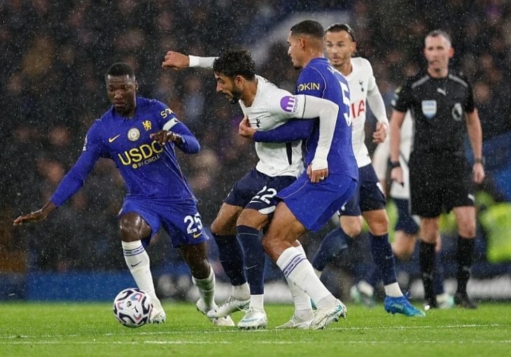 Tottenham šokirao Chelsea u velikom londonskom derbiju, Palmer dobio crveni karton